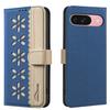 Colorful Flowers Wallet Card Holder Magnetic Leather Case for Google Pixel 9 Pro XL 8 8A Pixel9 Pixel8 Flip Purse Phone Cover