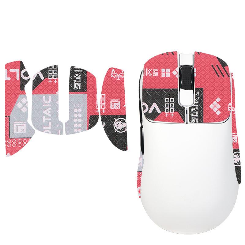 

Противоскользящая наклейка на мышку для скейтборда Ajazz Aj179/Aj179 Pro Gaming Mouse для киберспорта, компьютерного геймера, нескользящая, впитывающая пот A3