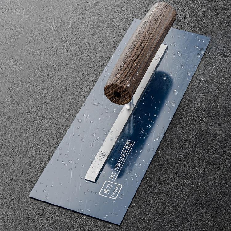 Elastic Flat Headed SK5 Steel Trowel Polishing Trowel Masonry Tools Trowel