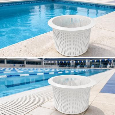Wall Skimmer Basket Strainer Pool Filtration Sturdy Convenient Remove Debris Above