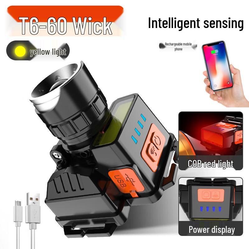 

UOSU V80-1 Rechargeable Fishing & Outdoor Headlamp