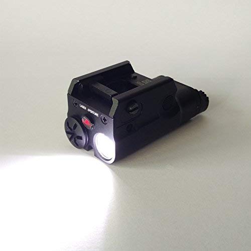 HYP XC2 Type Compact Pistol LED Light BK Compatible with 20mm Rail (Black)