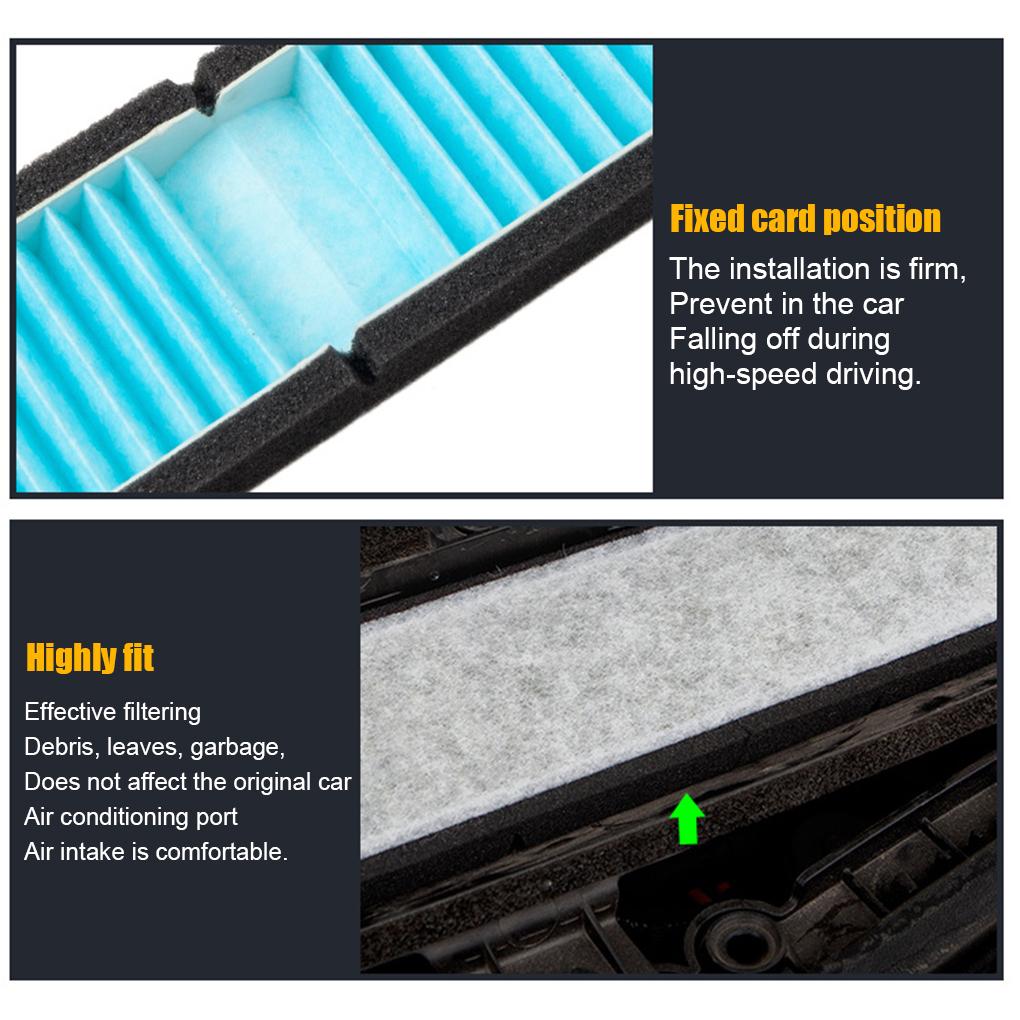 Car Right Left Side Air Conditioning Air Inlet Protective Cover Car Air Vent Filter Cover Car Accessory Model 3