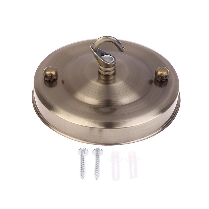 1Pc Lamp Part Ceiling Plate Holder Fitting Wall Hook Light Living Room Pendant Plate 10.5*6Cm Household Diy Chandelier Decor