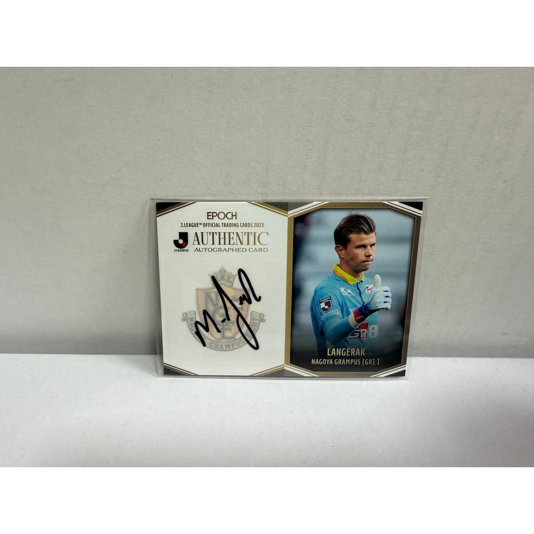 EPOCH 2023 J League Langerak autograph card
