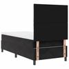 Boxspring Bed with Headboard Black 90 X 200 Cm Velvet