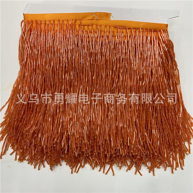 15Cm Wide Bead Fringed Row Beard Lace Garment Decoration Diy Sewing Textile Accessories