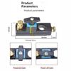 Car Battery Disconnect Switch 12V-24V Brass Conductor Anti-Leakage Cut Off Switch for Off-road Vehicle Yacht ATV Repair
