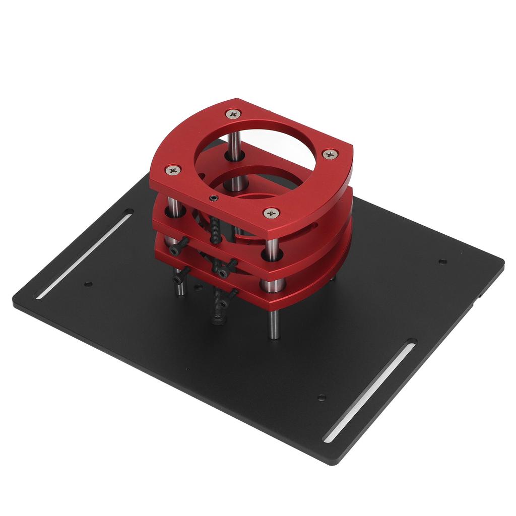 Router Lift Manual Lifting Router Lift System Kit Router Table Saw Insert Base Plate Black