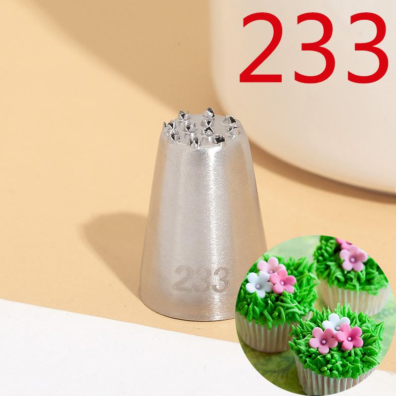 

BCMJHWT #233 Make Grass Piping Nozzles Sugar Fondant Cake Decorating Pastry Icing Tips Tool Piping Nozzles Baking Accessories