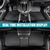 Floor Mats Liners Carpets for 2015- Ford Mustang All Weather TPE Rubber 3pcs
