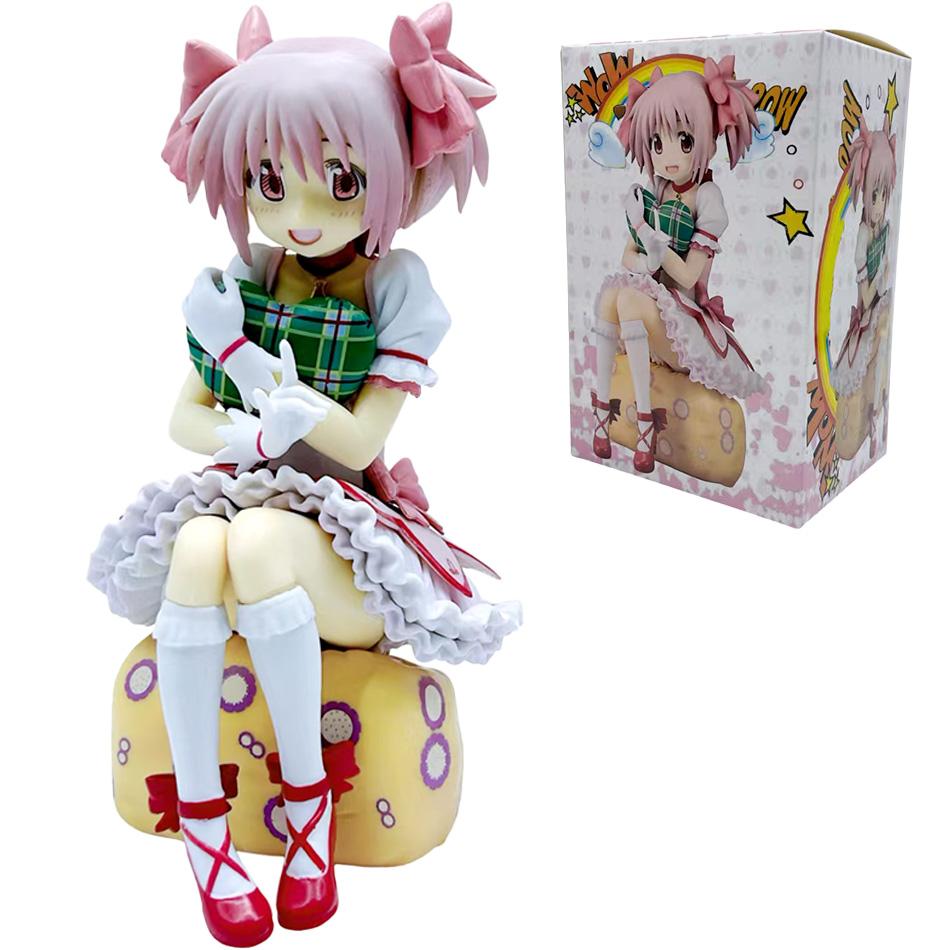 Neue Puella Magi Madoka Magica Aniem Figur Kaname Madoka Magic Girl PVC Anime Actionfiguren Cartoon Modell Weihnachtsspielzeug Geschenk