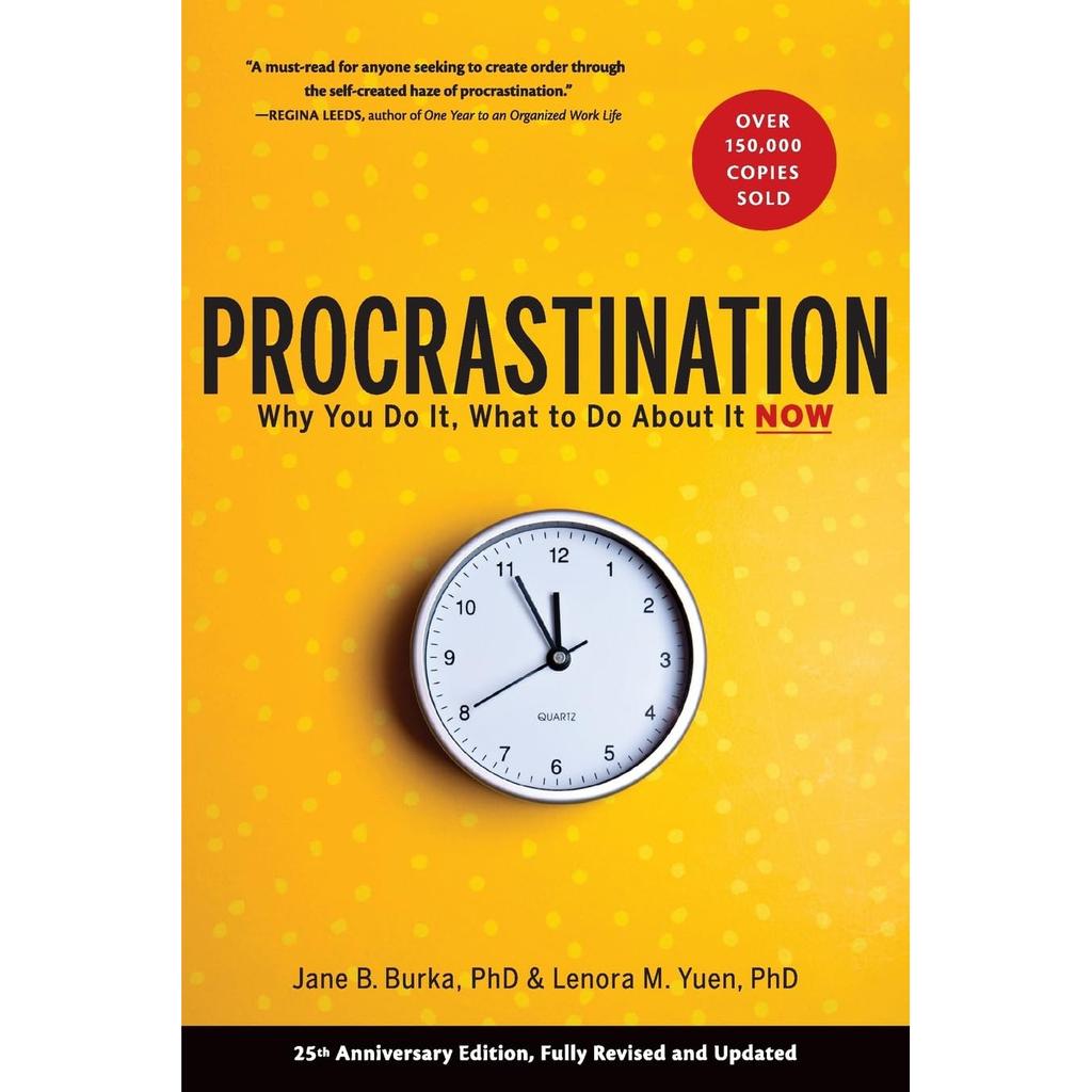 Procrastination Why You Do It What To Do About It  Now Paperback # m933 IND -M12