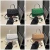 Retro Candy Color Imprint Casual Shoulder Handbag For Women New Collection For Fall 2023