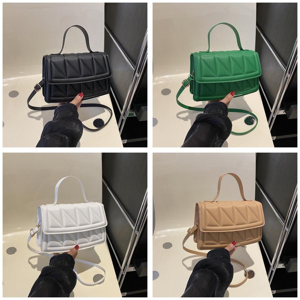 Retro Candy Color Imprint Casual Shoulder Handbag For Women New Collection For Fall 2023