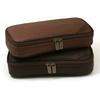 LOONLOON 664 Wood Pencil Large Wood Grain Case, Brown, Capacity, Stylish, Two-story, Multi-functional,