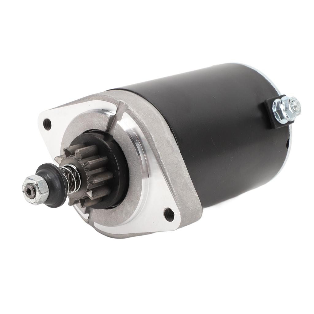 Electric Lawn Mower Engine Motor 21163‑7024 High Torsion Waterproof 10 Teeth Starter Motor Replacement for Cub Cadet