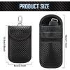 Tallew Faraday Bag For Key Protectors Fob 4 Pcs, Faraday Cage Protector, Car RFID Signal Key Fob Protector, Double Layers