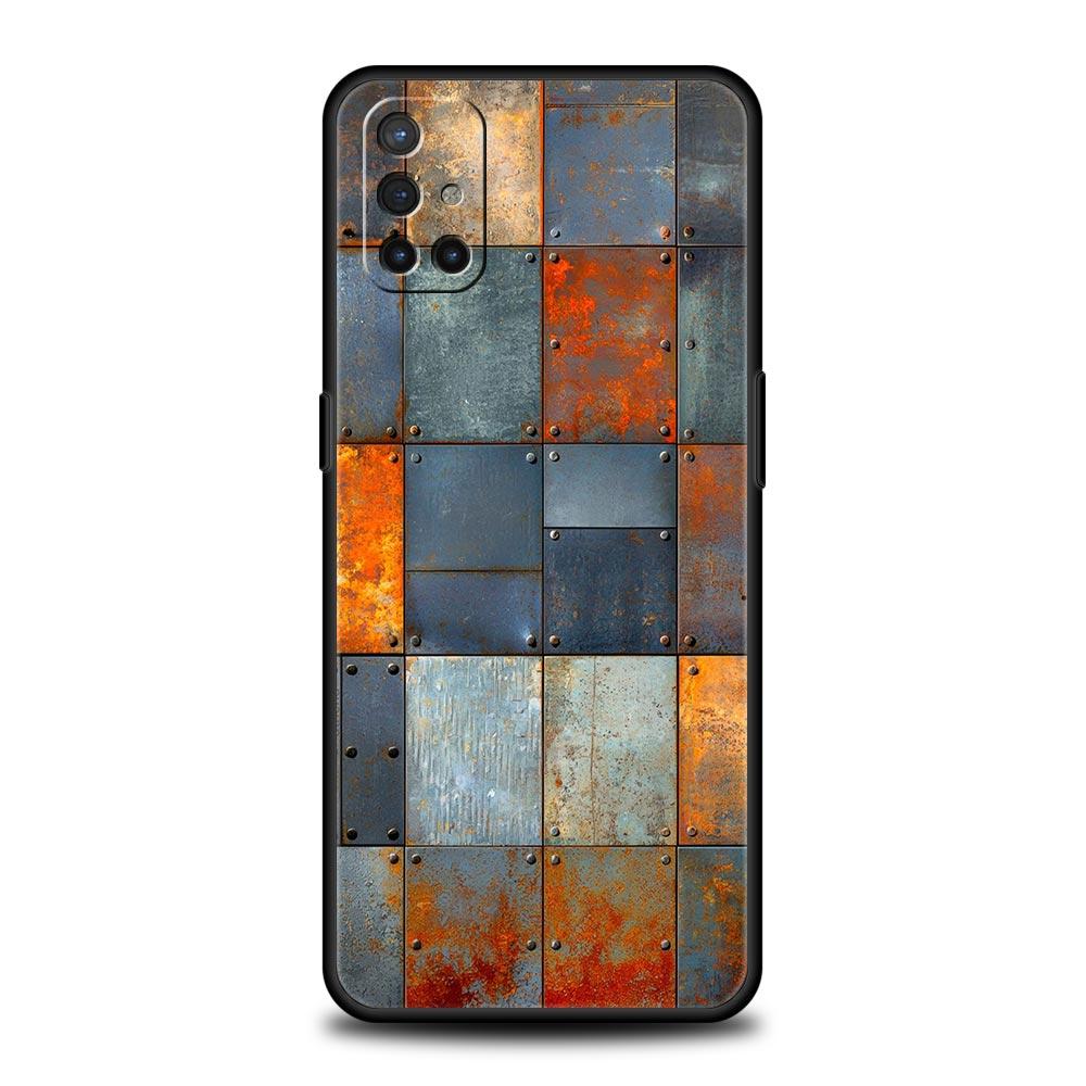 

Чехол для телефона для Oneplus 13R 13 12 10T 11 R10 Nord N100 N200 N10 9 9R CE 2 3 Z Pro Lite 5G Мягкий ТПУ Винтажный Промышленный Стиль Ржавый Nord CE 5G
