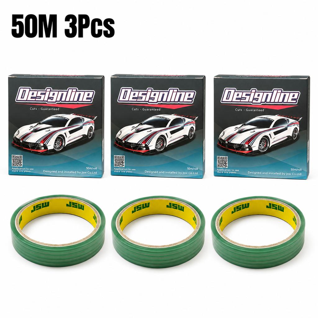 5/10/50M Vinyl Wrap Car Stickers Knifeless Tape Design Line Car Film Wrapping Cutting Tape Knife Car Styling Tool Accessories