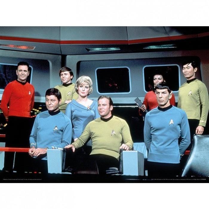 STAR TREK Tos Cast-Druck