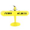 2.4G Remote Control 2 Channel Aircraft Helicopter Airplane Kids Toy Model (Blue)