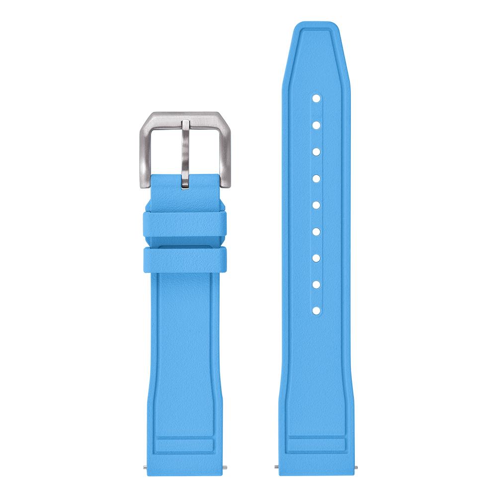 Premium FKM Strap 20mm 21mm 22mm Watch Strap Diving Waterproof Quick Release Fluororubber Watchbands For Each Brand Diving Watch