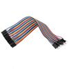 10Pcs Jump Wire Plastic Male To Female Connecting Cable for Computer Electronics 2.54mm