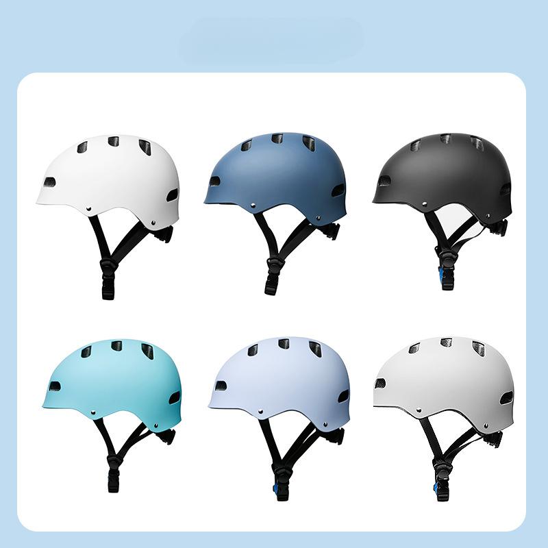 Dětská přilba Balanční kolečko Skateboard Helma Jezdecká na kolo Helma se čtvercovým otvorem Švestkový květ Pánské a dámské