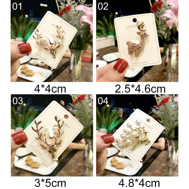 1pc presentes de festa de cristal coleções de natal broche pinos jóias decoração acessórios de casamento