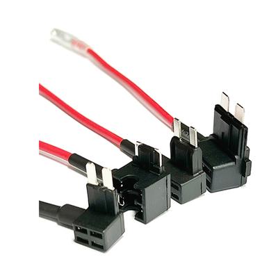 12-V-Sicherungshalter, Add-a-circuit TAP-Adapter, Micro Mini Standard, Ford ATM APM Blade Auto-Sicherung mit 10 A Blade Auto-Sicherung mit Halter