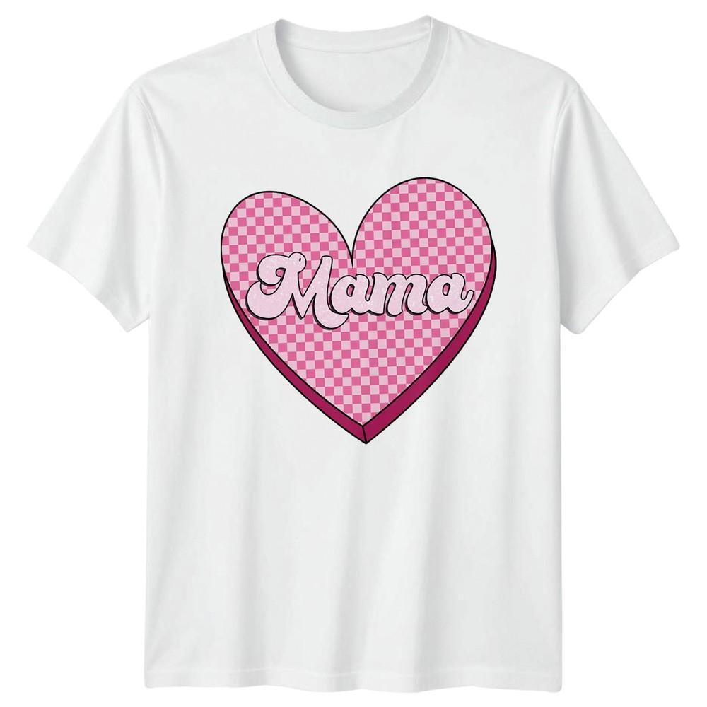 Mama Unisexs TShirt Groovy Retro Family Mothers Day Gift For Her S