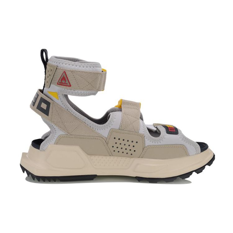 Li-Ning Reignite Shock Absorbing Casual Sandals Men Sandals Gray Yellow AGBP049-5