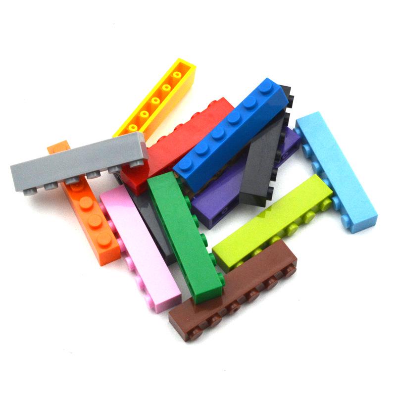 

Сумісні будівельні блоки High-Brick для дітей 6-10 років, пластикові деталі 1x6, збірка з дрібних елементів H1x6