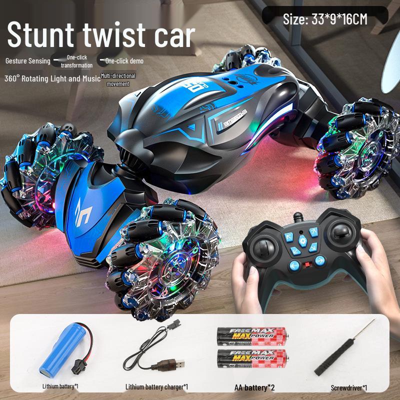 

Трюковая машина с жестикуляционным управлением: Игрушечный автомобиль 4WD для дрифта по бездорожью Standard Single Battery