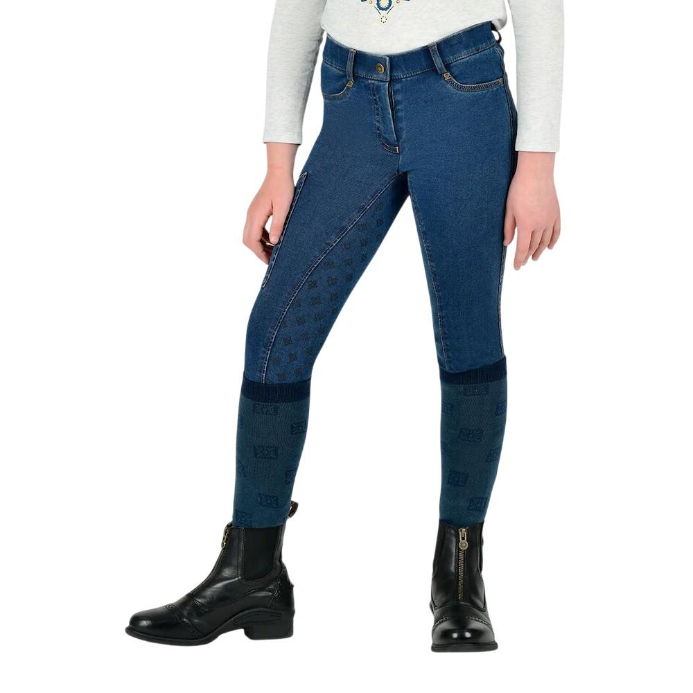 Dublin Childrens/Kids Shona Denim Breeches