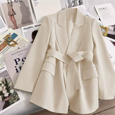 Women's Autumn and Winter Style Blazers, High-end Formal Wear Temperament, High-end Blazers Have Texture