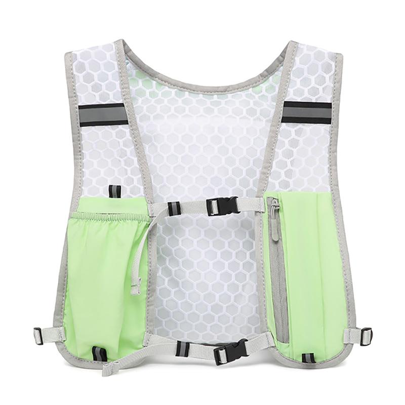 Running Water Bottle Storage Vest Lightweight Running Vest Reflective Hydration Water Chest Pack With Phone Holder 1Pc