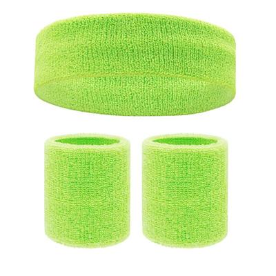 Ensemble bandeau et manchettes de sport Junshi
