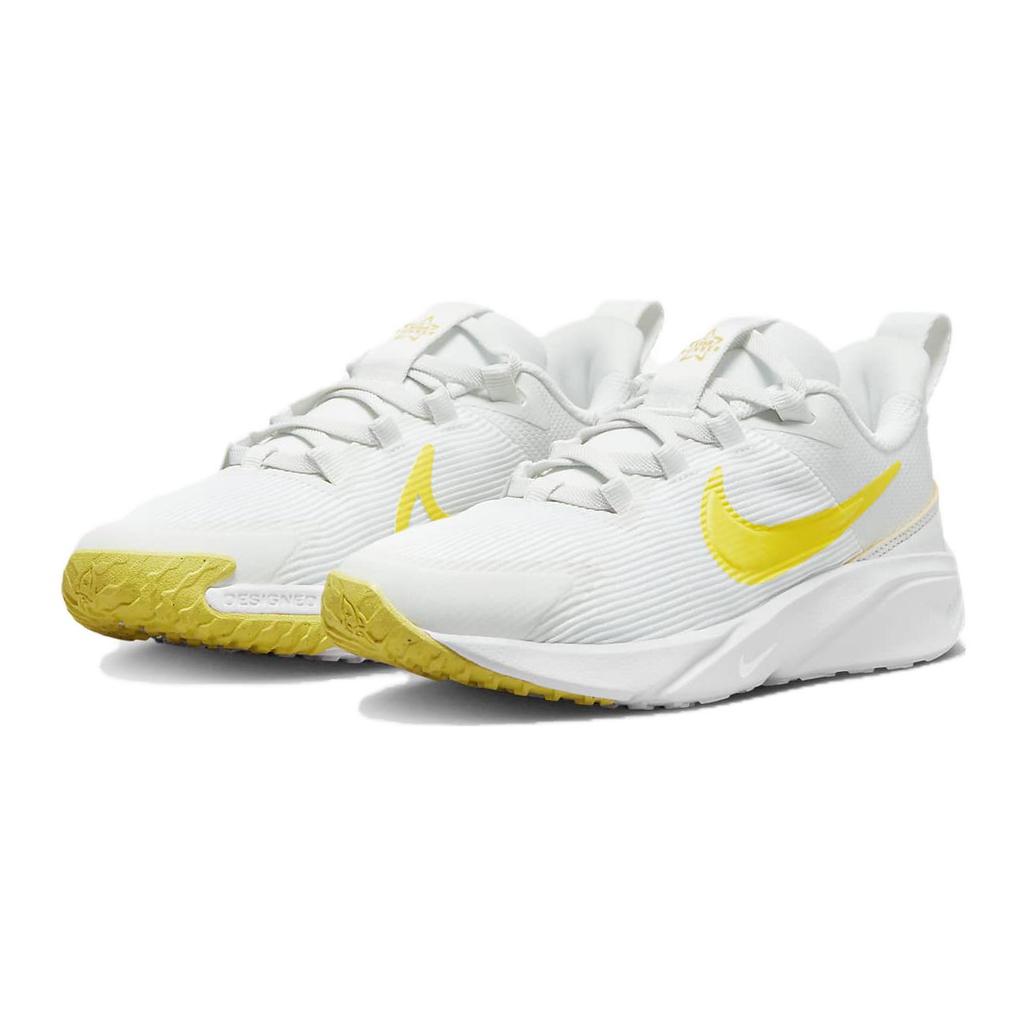 Nike Star Runner 4 PS 'Summit White Opti Yellow' DX7614-101