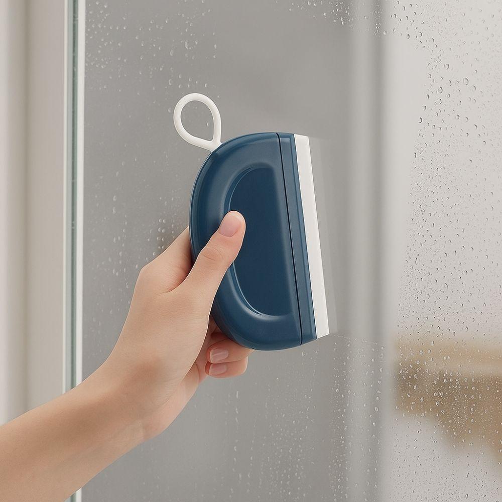 6pcs Plastic Bathroom Wiper Portable Window Cleaning Wiper Mirror Cleaning Wiper  Household Use