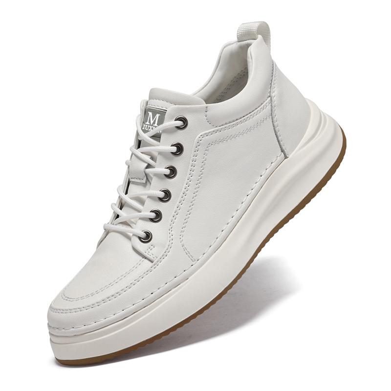 

Мужские кожаные мокасины, зимняя плюшевая мужская новая модная обувь, удобные кожаные туфли для вождения на плоской подошве, мужские повседневные кроссовки с мягкой подошвой 38