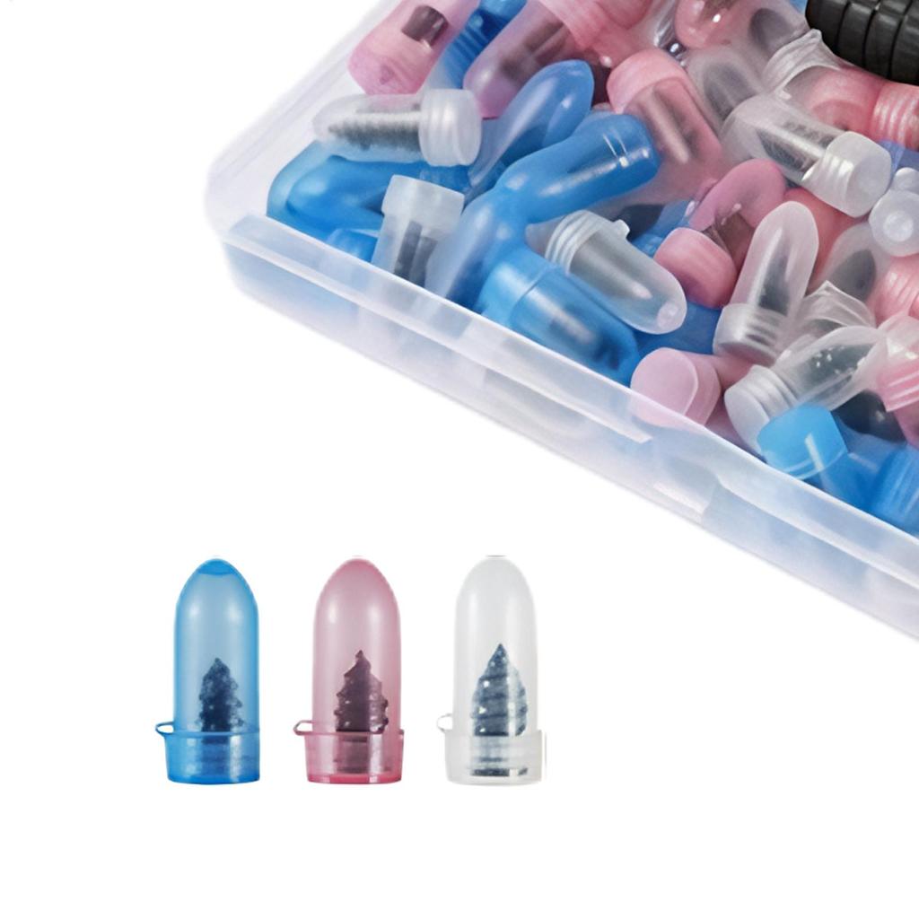 Car Tyre Repair Rubber Nail Set Auto Motorcycle Tyre Repair Nails Truck Scooter Bike Tire Puncture Screw Tool Accessories