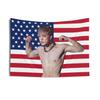 N-NCT DREAM J-Jeno Abs USA Flagge Banner Wandteppich, Kpop Merch Konzert Tour