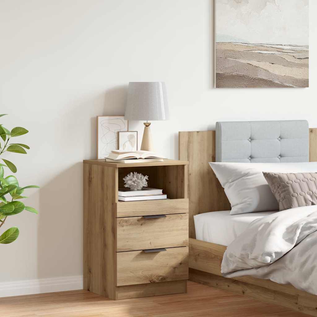Nightstand Artisan Oak 40x36x65 cm Particleboard