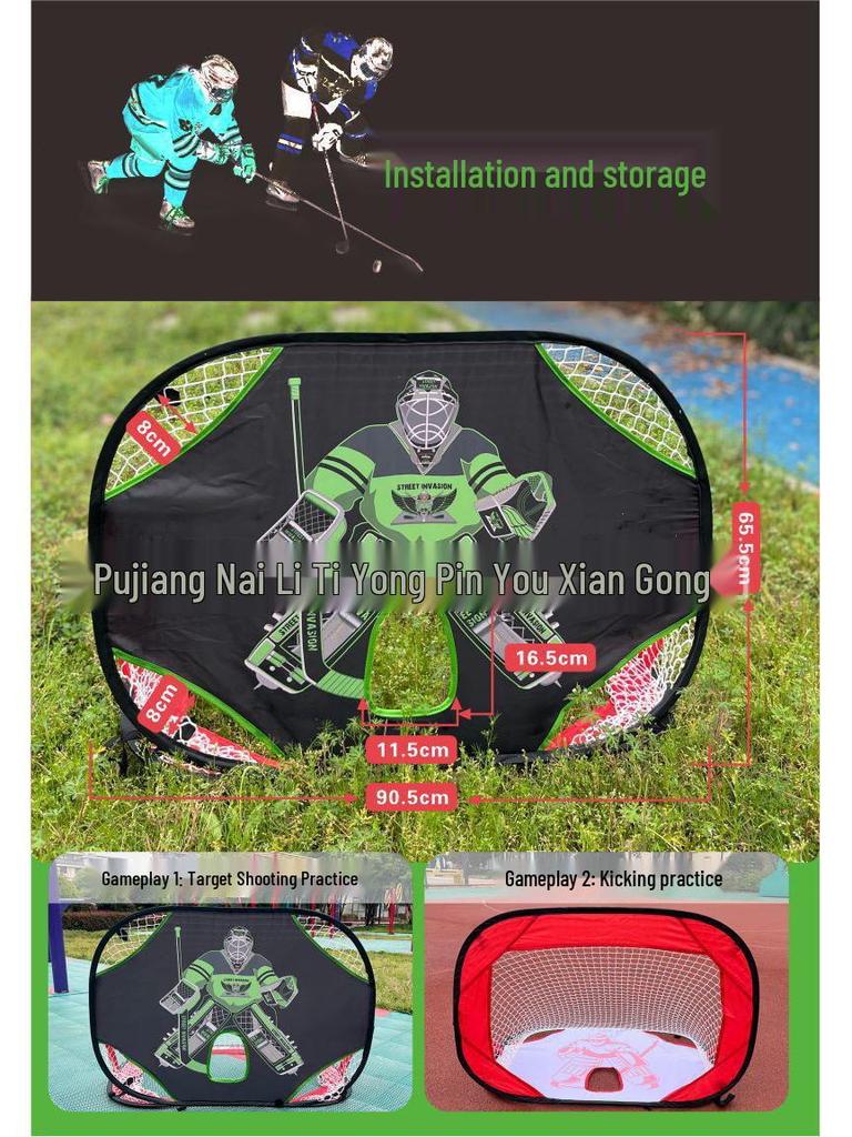 Foldable Portable Soccer Goal for Children - Indoor/Outdoor Training Stand