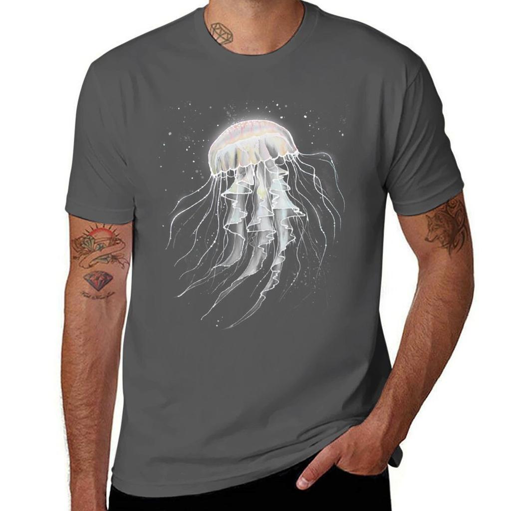 Jellyfish Tshirt Sports Basic Short Sleeve Tshirt