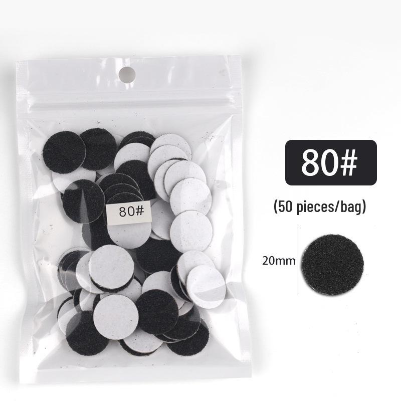 Electric Nail Polish and Pedicure Sanding Set: Exfoliating Sheets & Callus Gauze