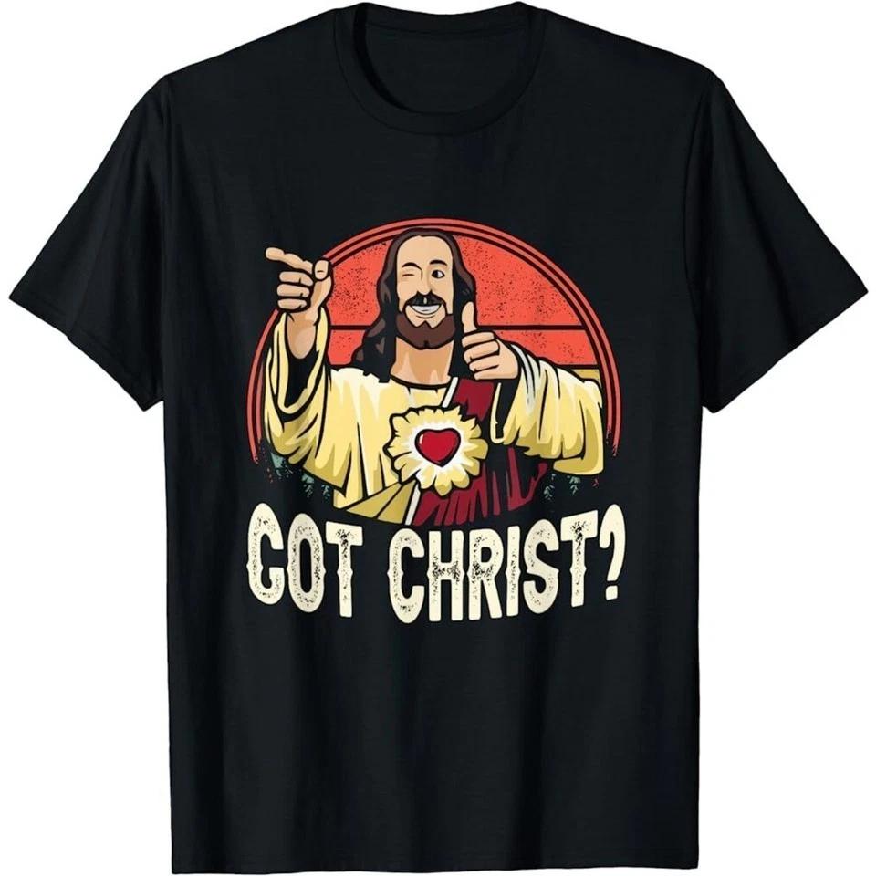 

Got Buddy a Christ Christmas Cool Jesus Religi Unisex Black T-Shirt S-3XL Q83478 4XL