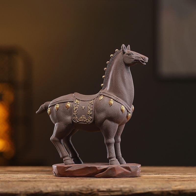 Ceramic Ornaments Light Luxury Living Room Bedroom Bedside Ornaments Decorative Entrance New Home Gifts Merchandise Tea Pet